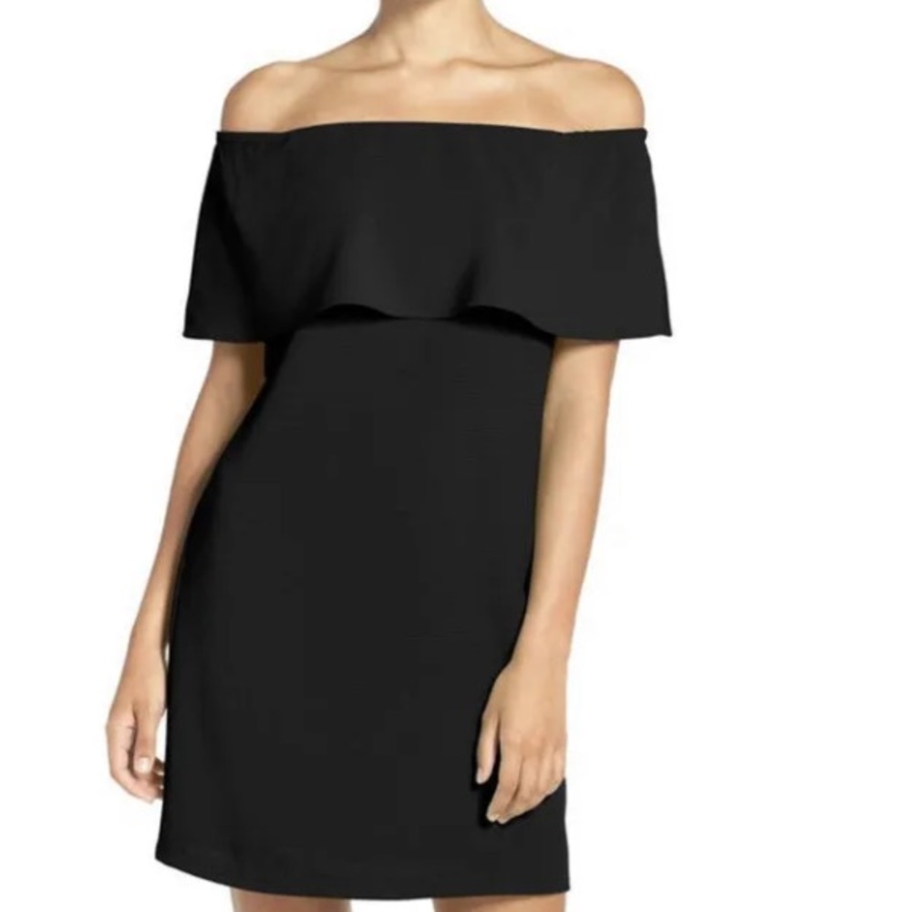 Charles Henry Off the Shoulder Dress